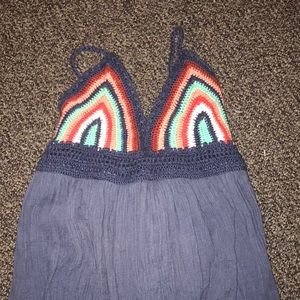 Triangle Crochet dress